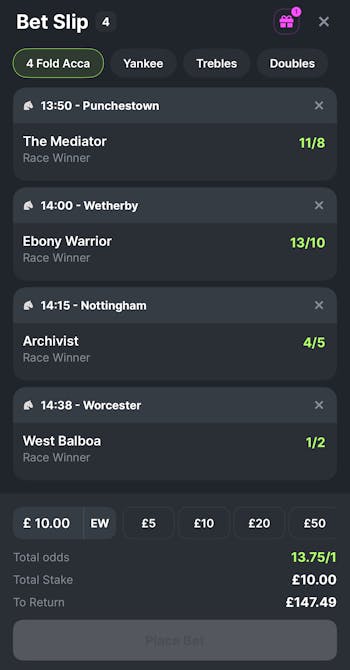 Midnite qualifying bet