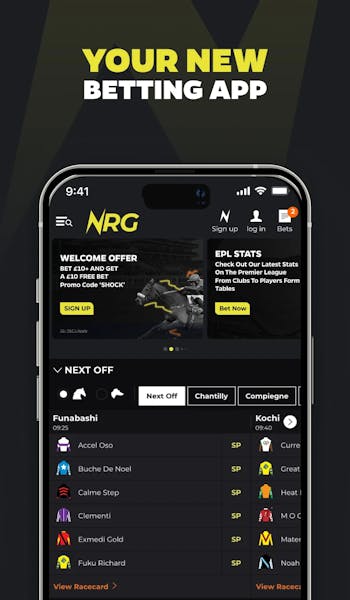 NRG BET app