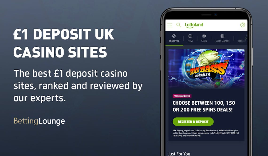 £1 deposit casino sites