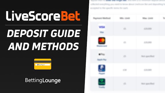 LiveScore Bet deposit guide