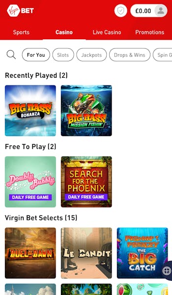 Virgin Bet Casino