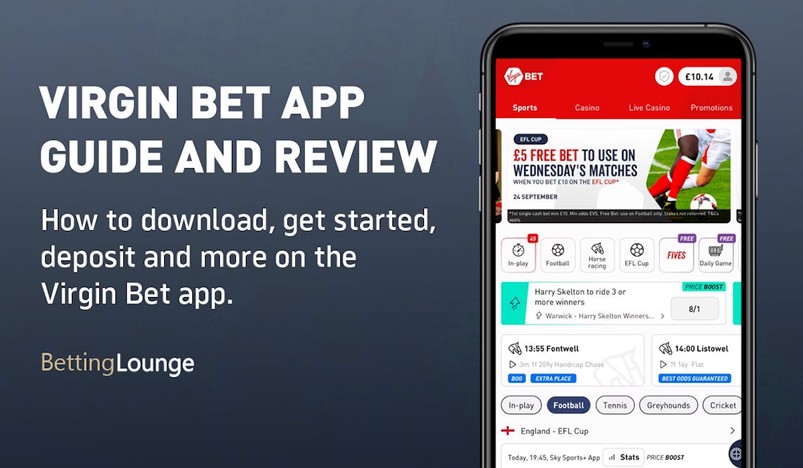 Virgin Bet app review and guide