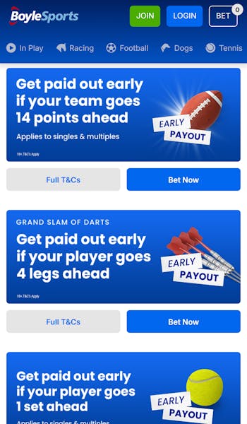 BoyleSports promotions