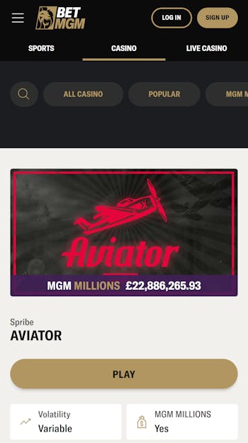 BetMGM Aviator
