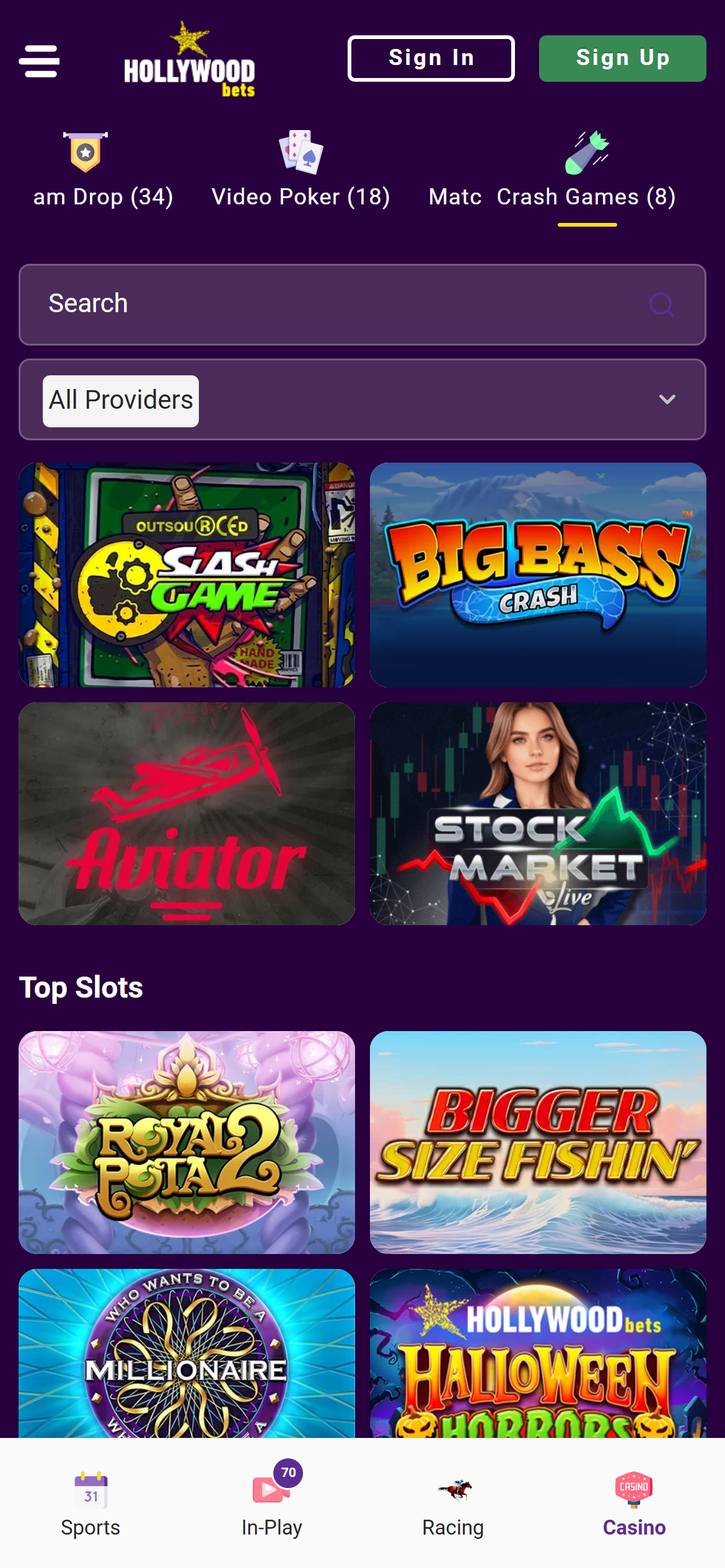 Hollywoodbets Aviator