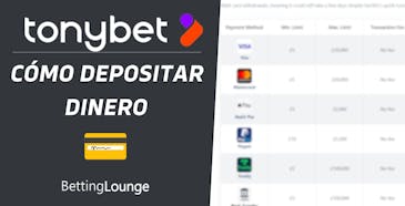 Tonybet como depositar