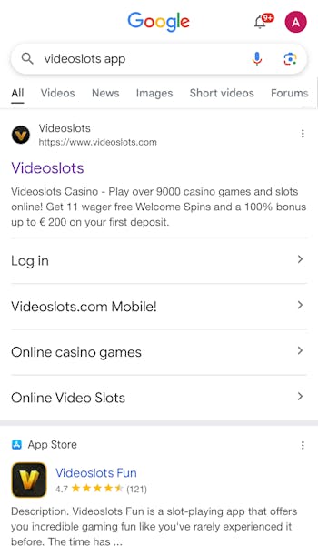 Videoslots App