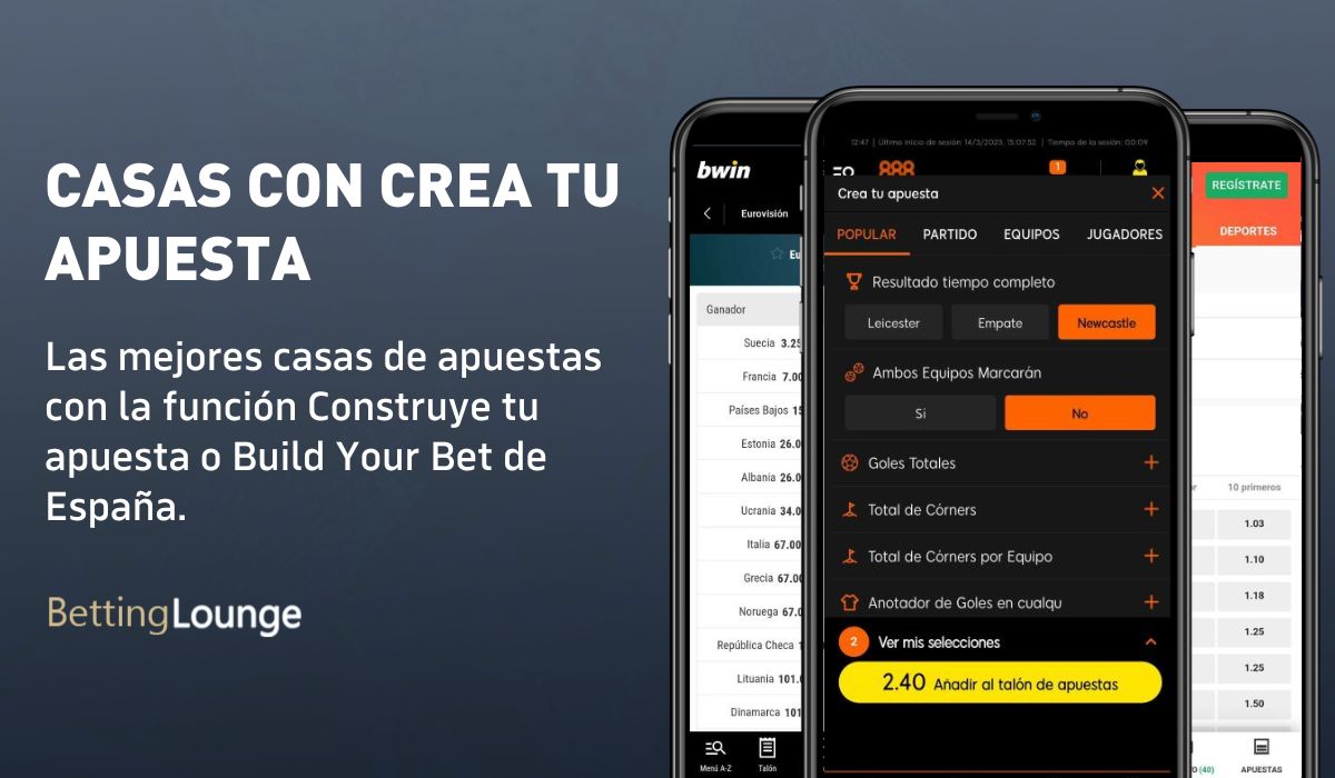 Casas con crea tu apuesta