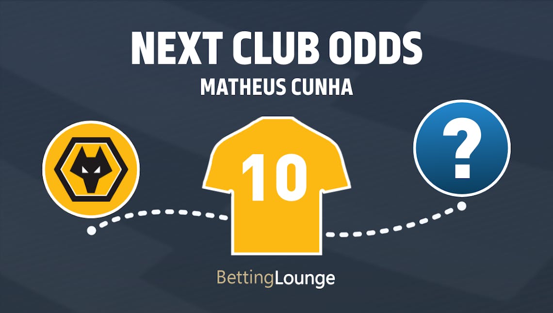 Matheus Cunha next club odds