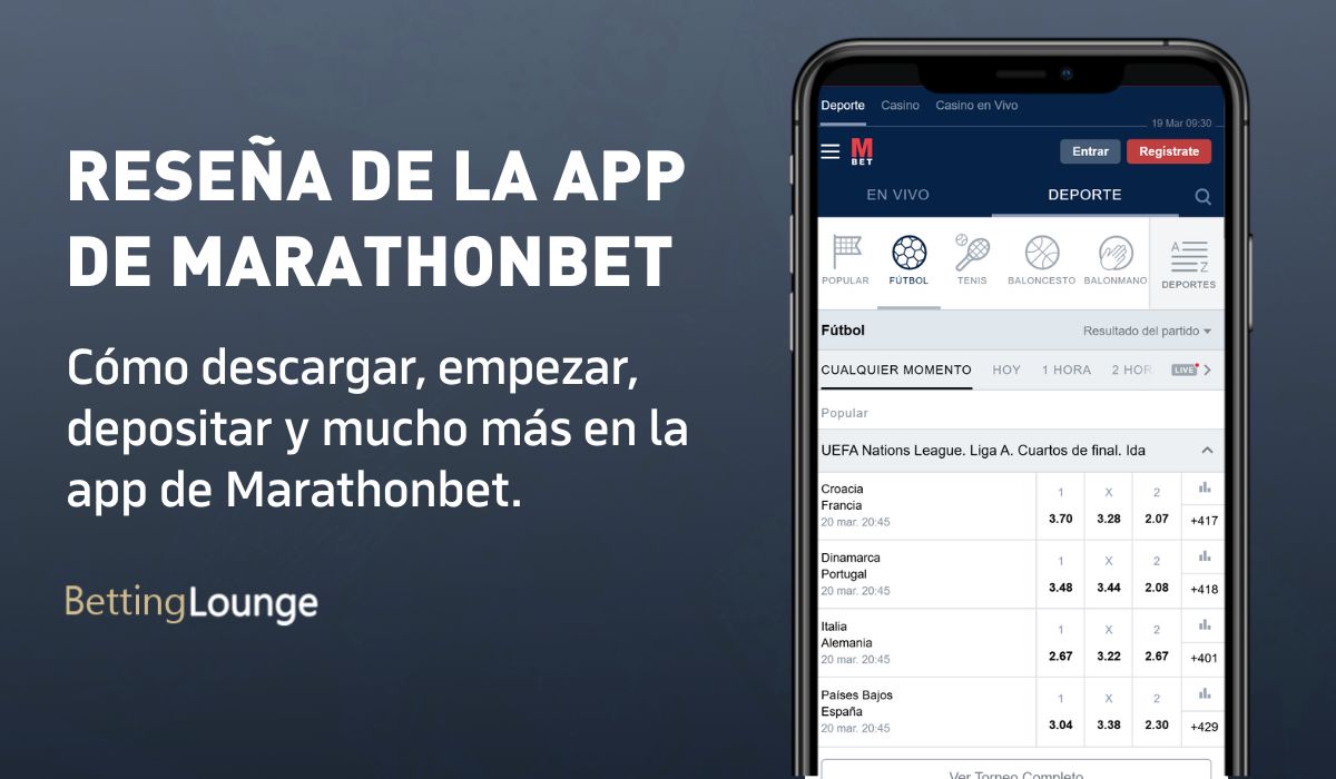 Marathonbet app
