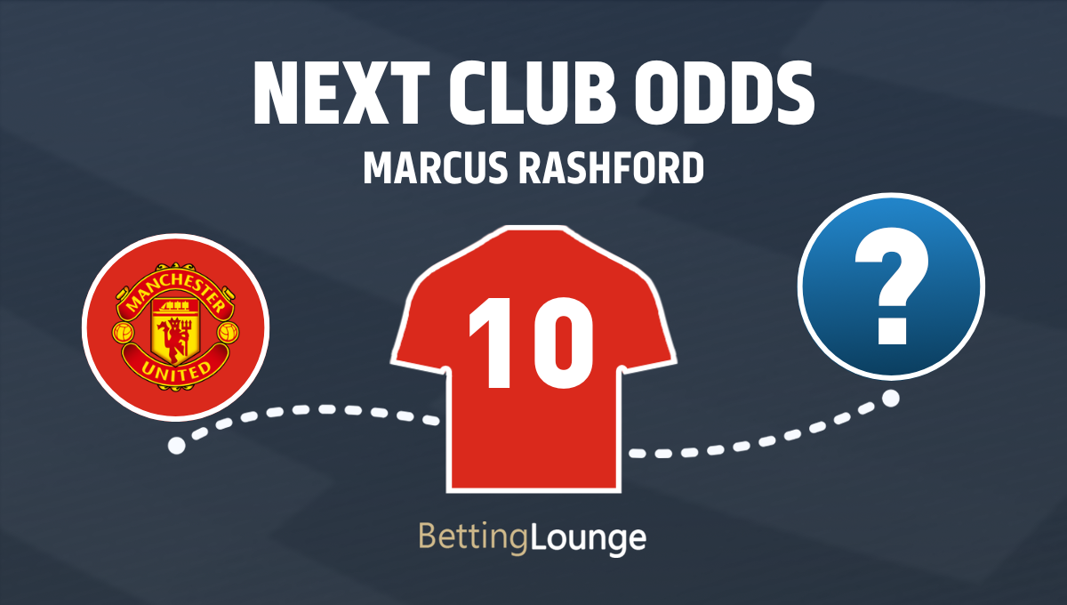 Marcus Rashford next club odds