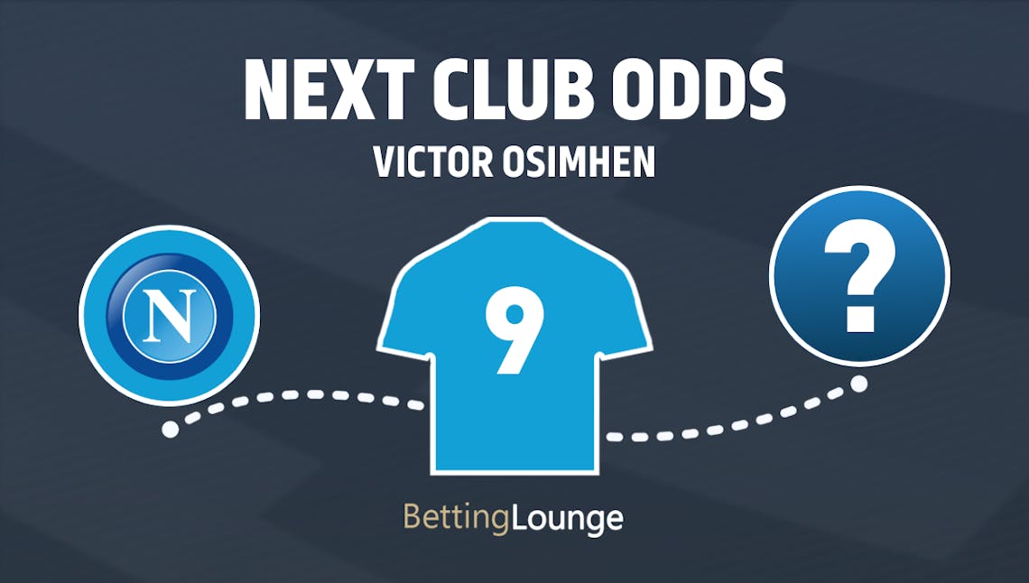 Victor Osimhen next club odds