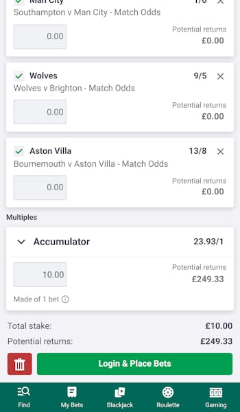 Paddy Power acca insurance 2