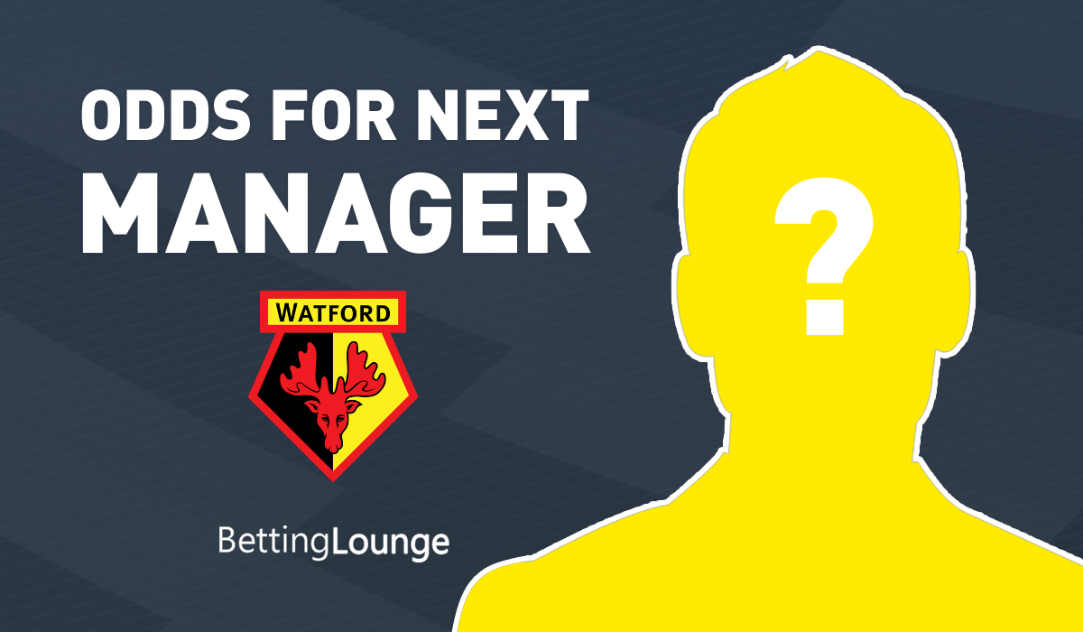 Next Watford manager odds