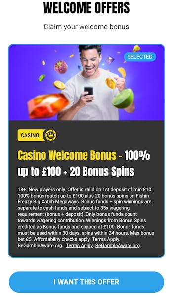 Hopa Sign Up Bonus Push