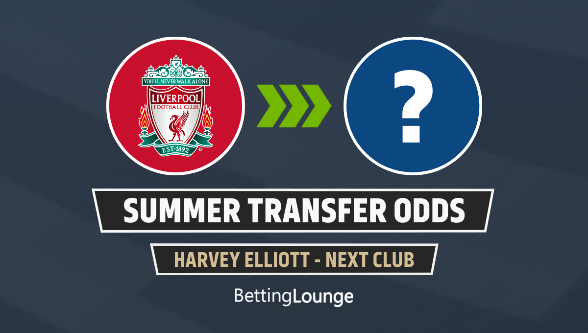Harvey Elliott summer transfer odds