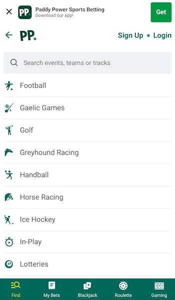 Paddy Power Sports 1