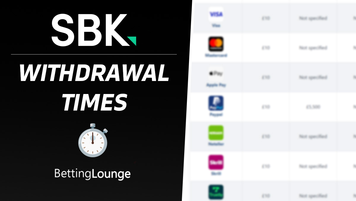 SBK withdrawal time and methods