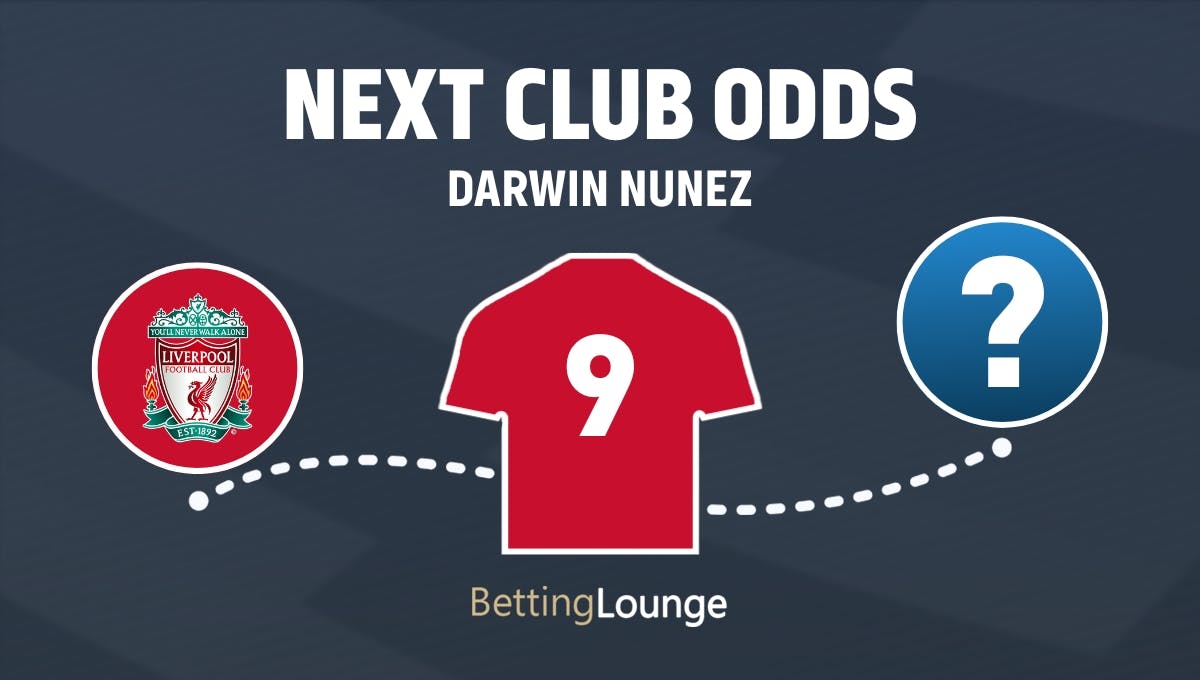 Darwin Nunez next club odds