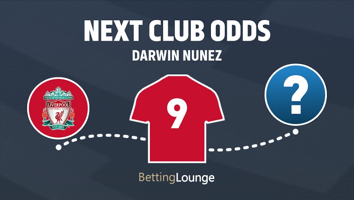 Darwin Nunez next club odds