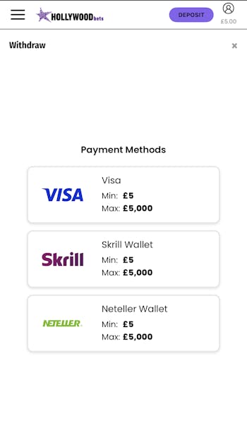 Hollywoodbets Withdraw 1
