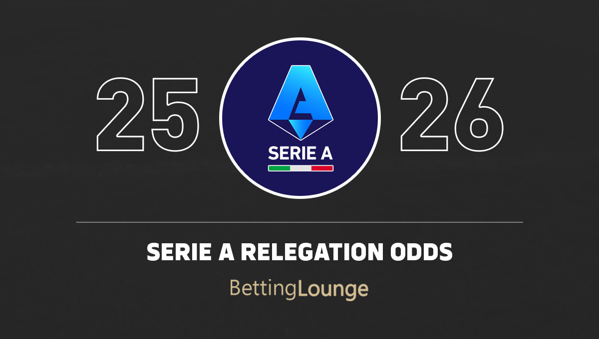 Serie A relegation odds 2025-26