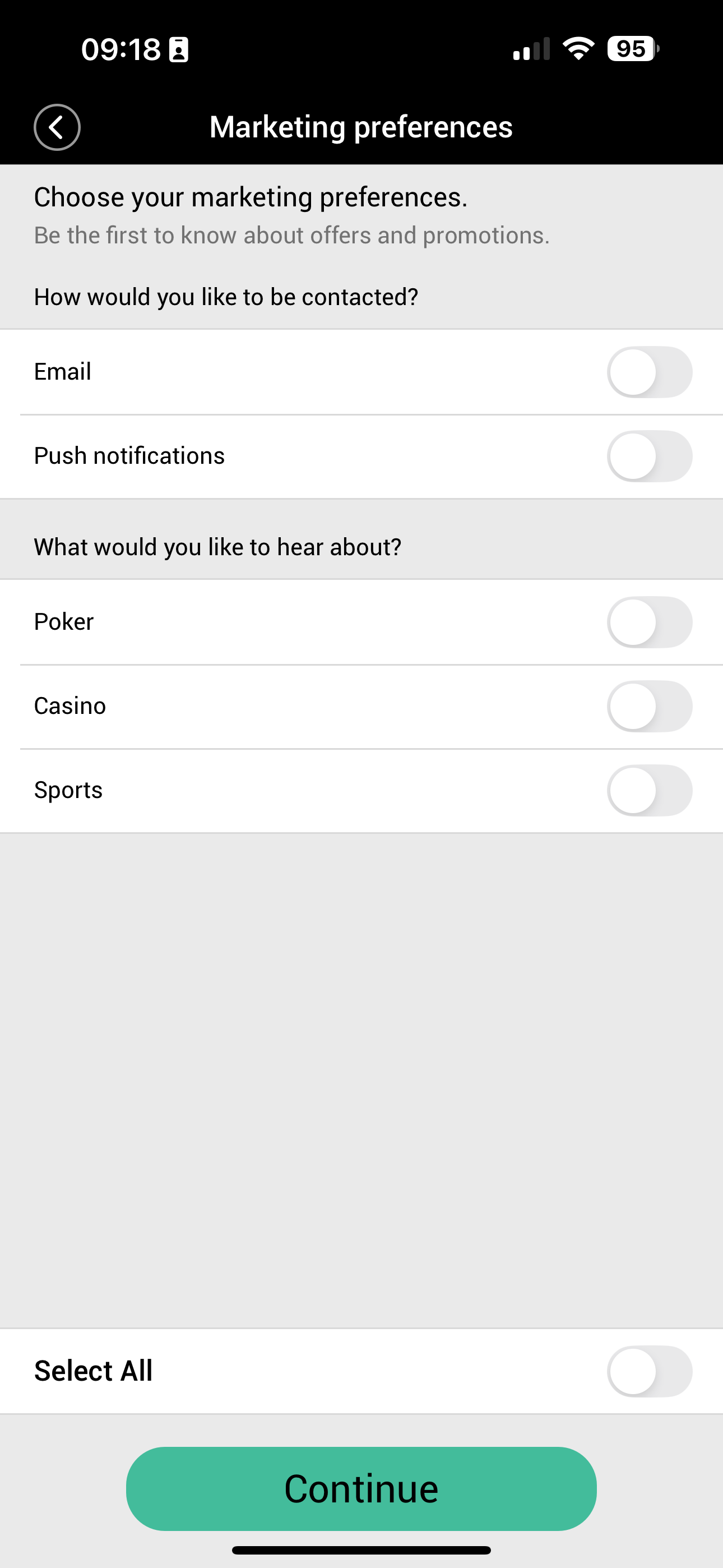 PokerStars Sign Up 3