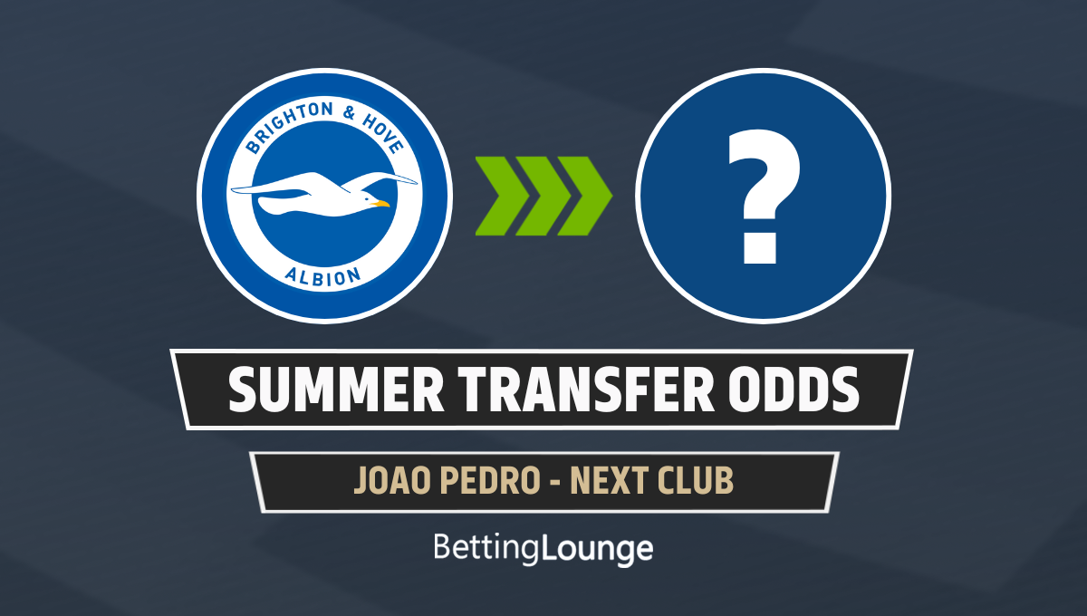 Joao Pedro summer transfer odds