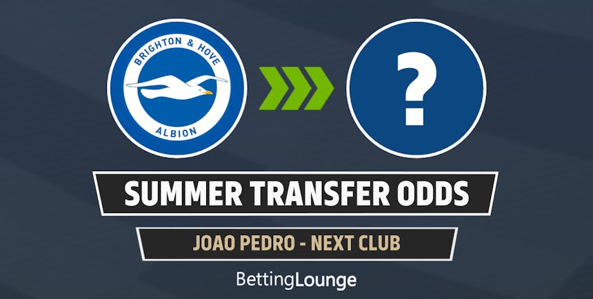 Joao Pedro summer transfer odds