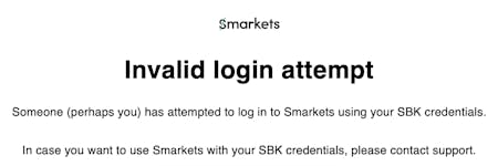 Smarkets SBK Account