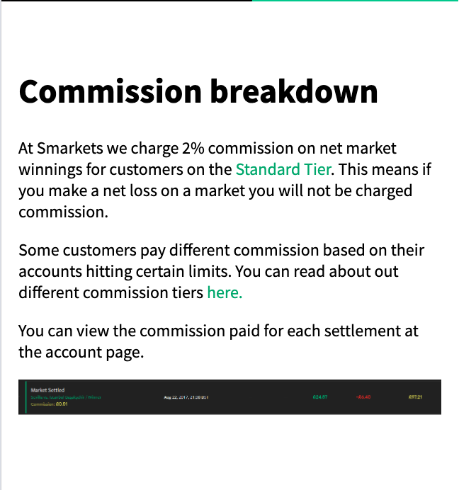 Smarkets Commission