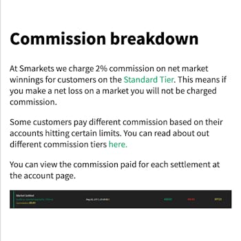 Smarkets Commission