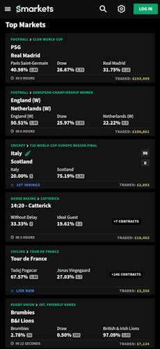 Smarkets Sports