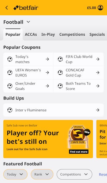 Betfair App Sports 1