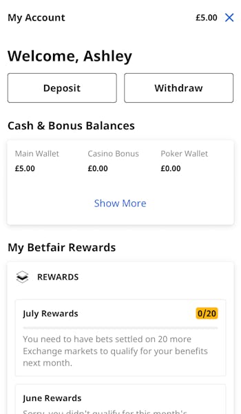 Betfair App Withdrawal