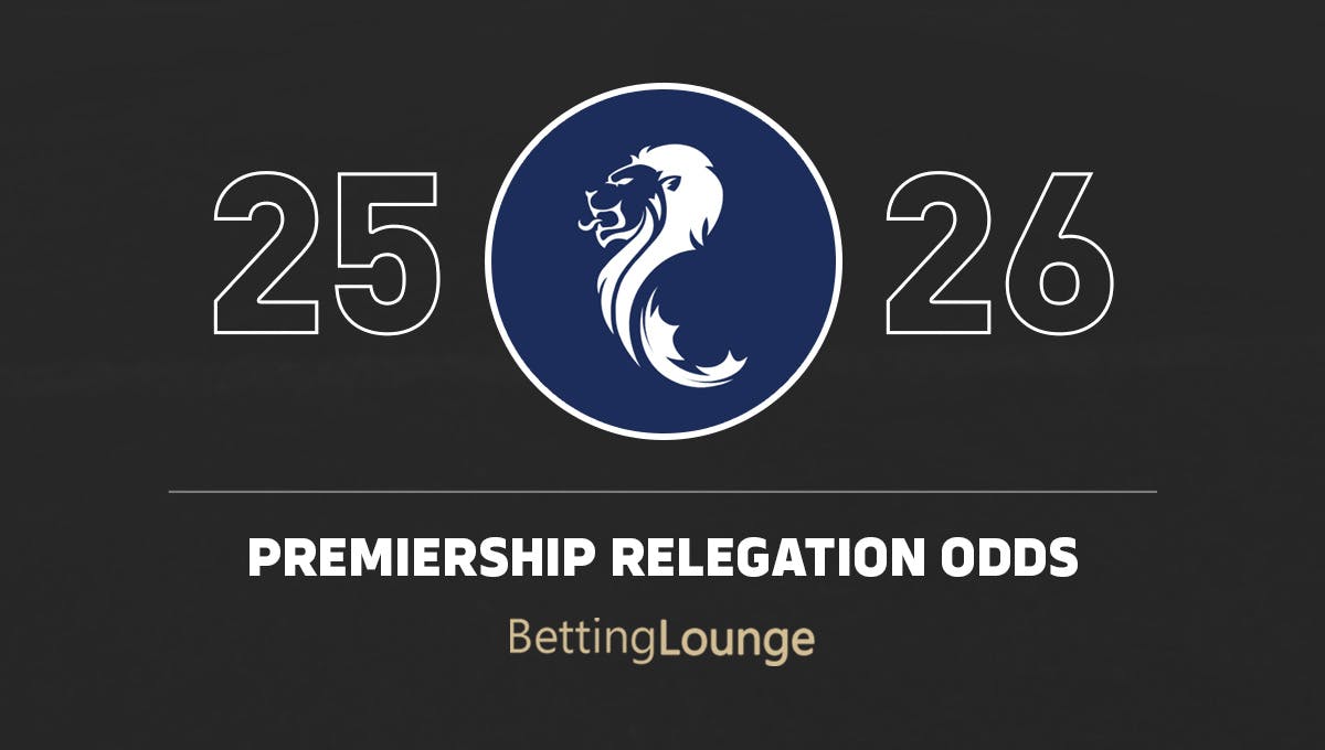 Premiership relegation odds