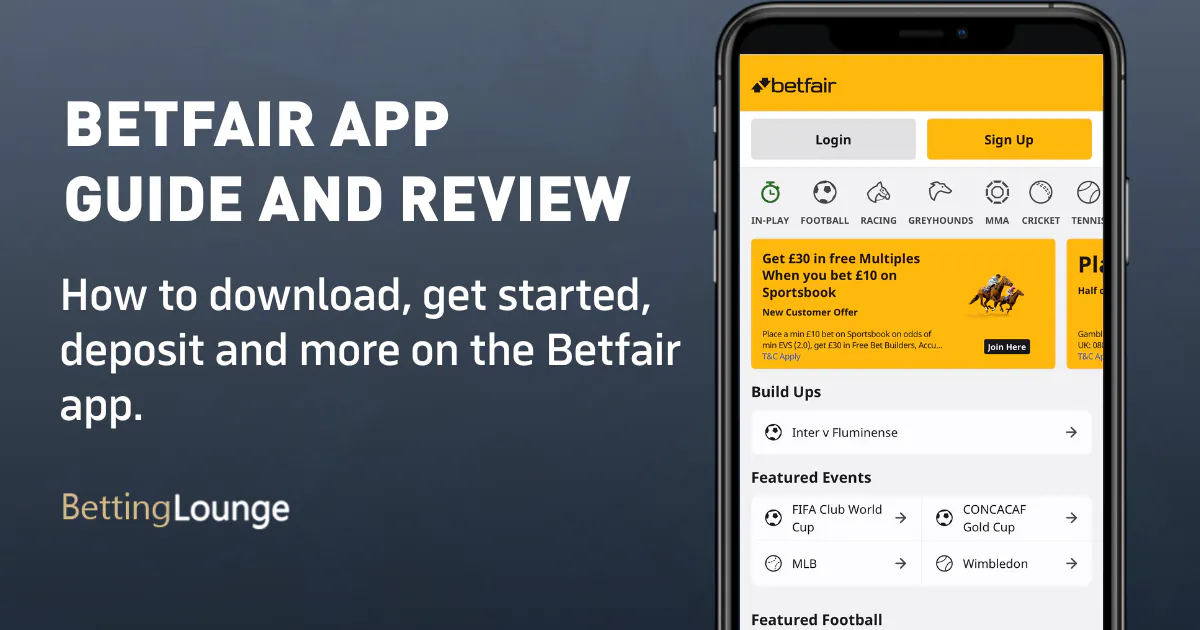 Betfair app