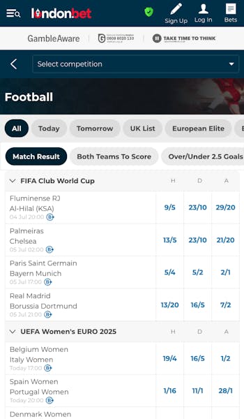 London Bet Sportsbook