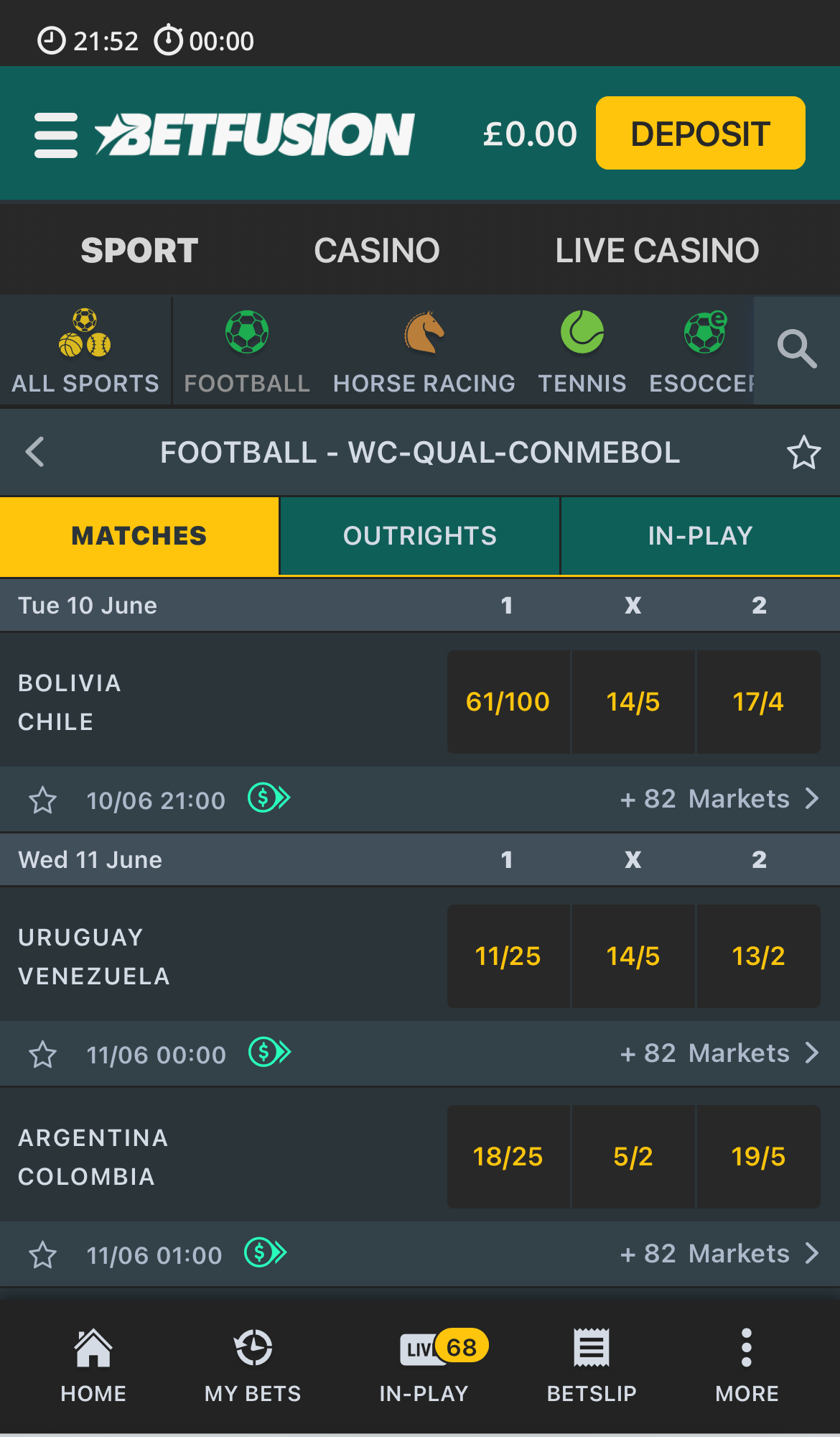 BetFusion Sportsbook