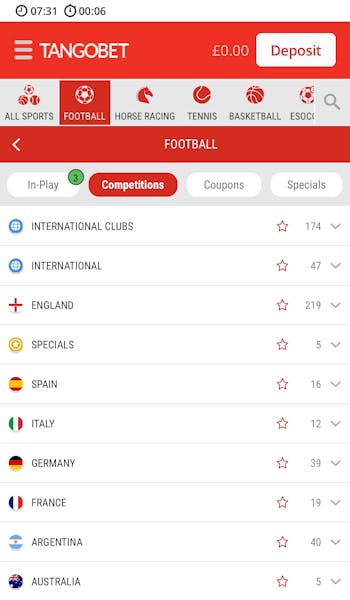 Tangobet football