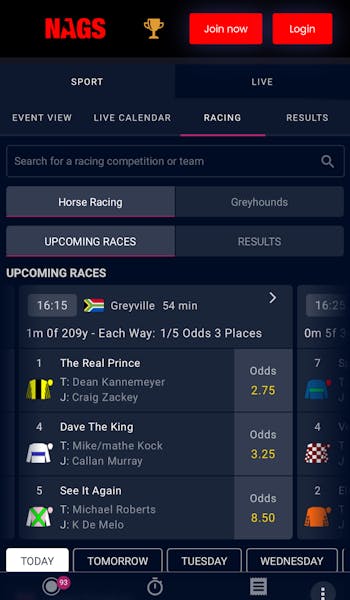 Nags Bet Horses