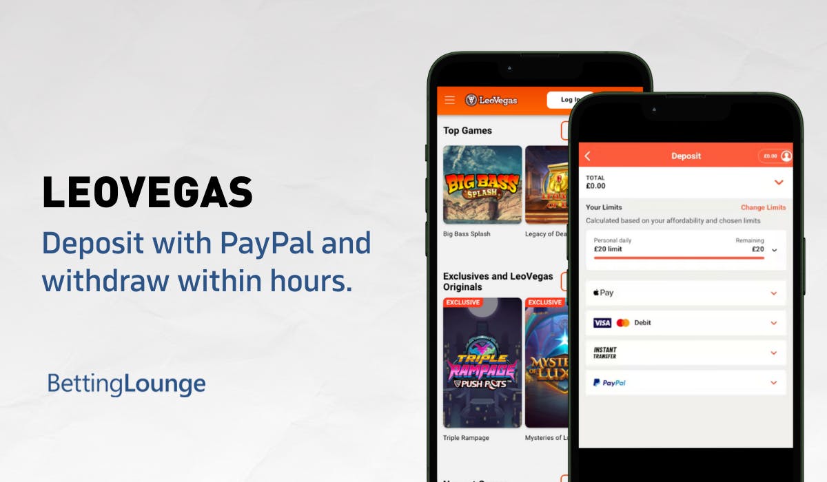 Paypal at LeoVegas