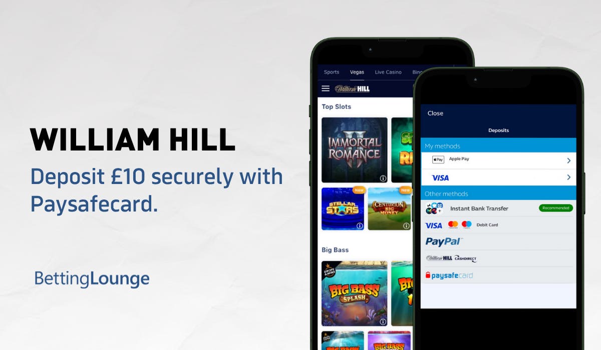 Paysafecard at Willian Hill