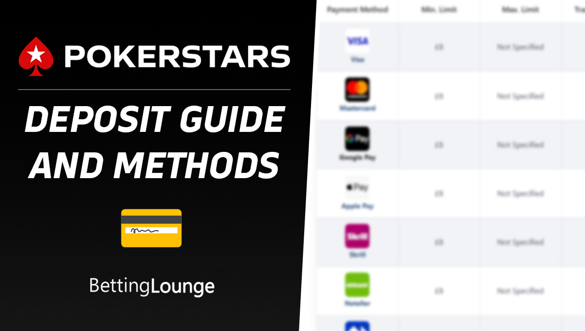 PokerStars deposit guide