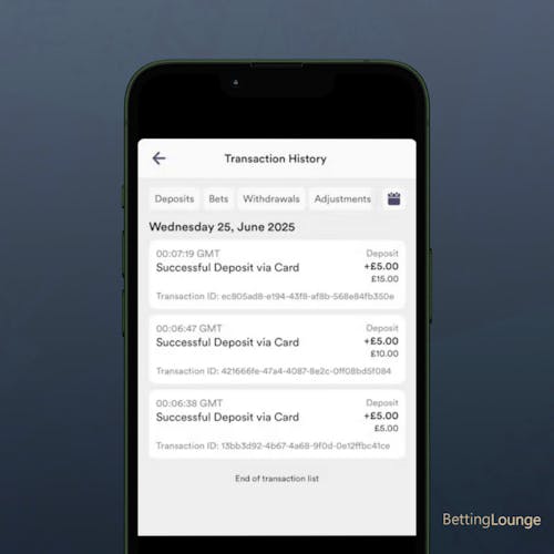 Visa deposit issue at Dabble