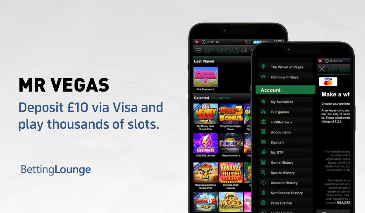 Visa at MrVegas Casino