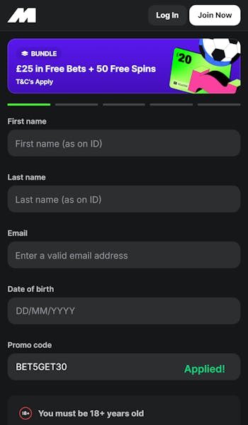 Midnite registration promo code