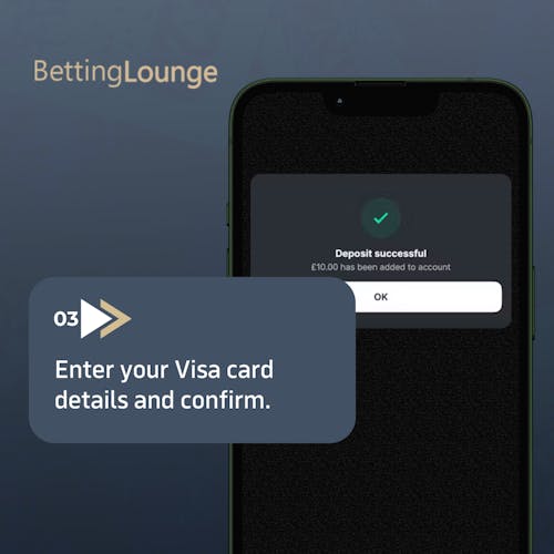 enter your Visa card details