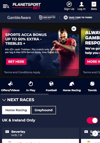 Planet Sport Bet promotion