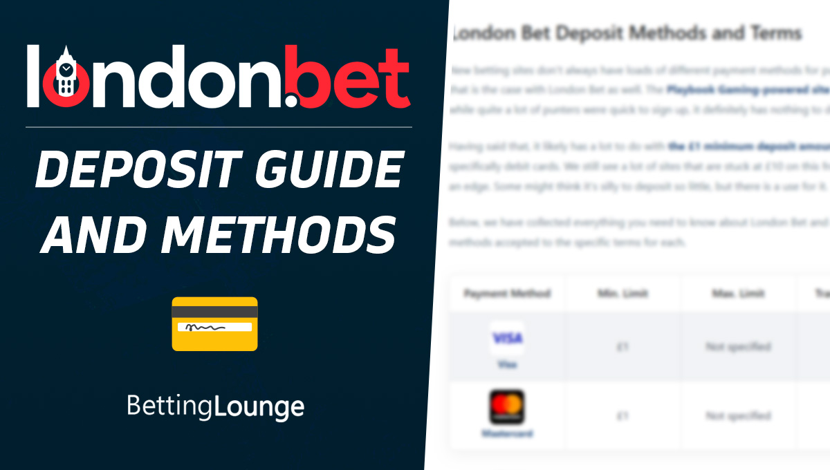 London Bet deposit guide